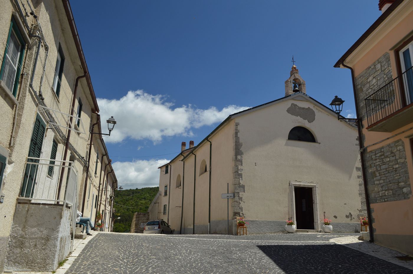 Capracotta, la piazza